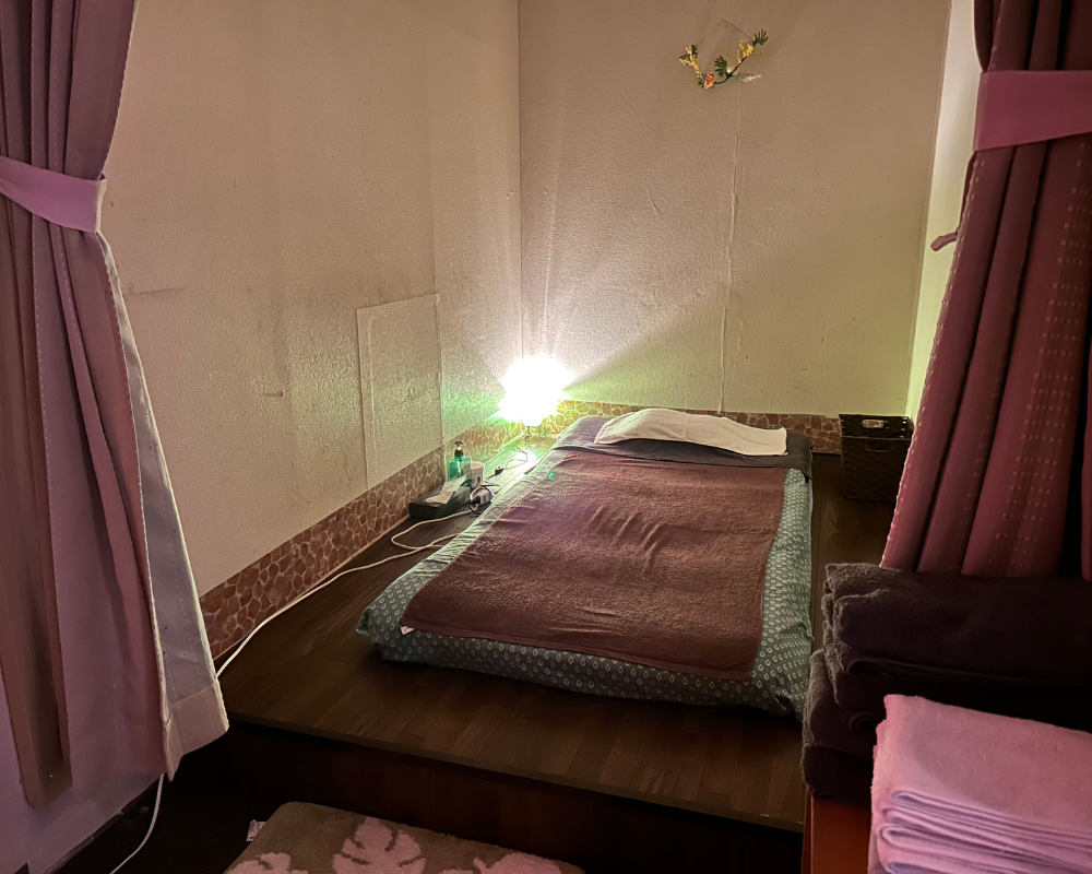 茨城県水戸市大工町のタイ古式マッサージ・オーキッドの施術室